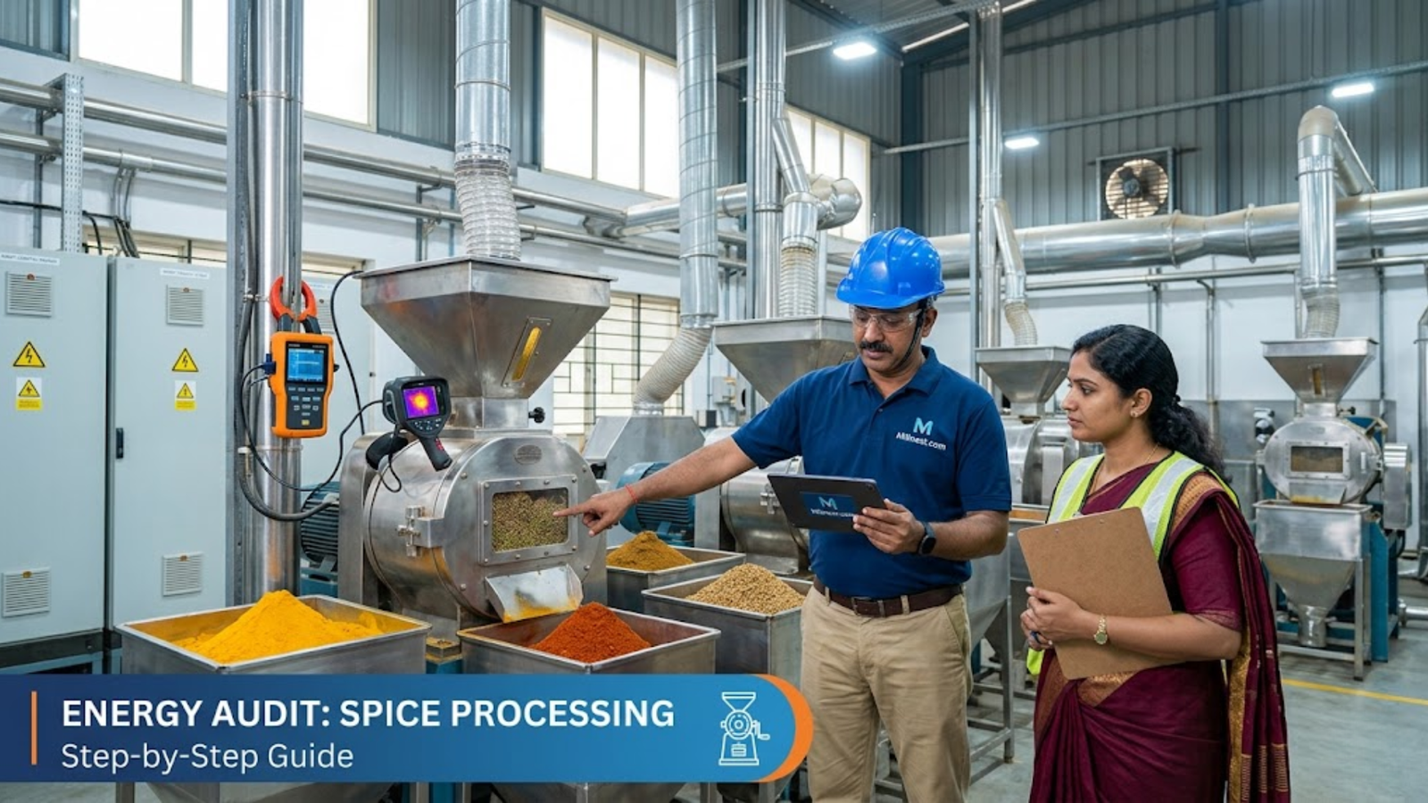 Energy Audit for Spice Processing Plants: A Step-by-Step Guide to Finding Hidden Savings